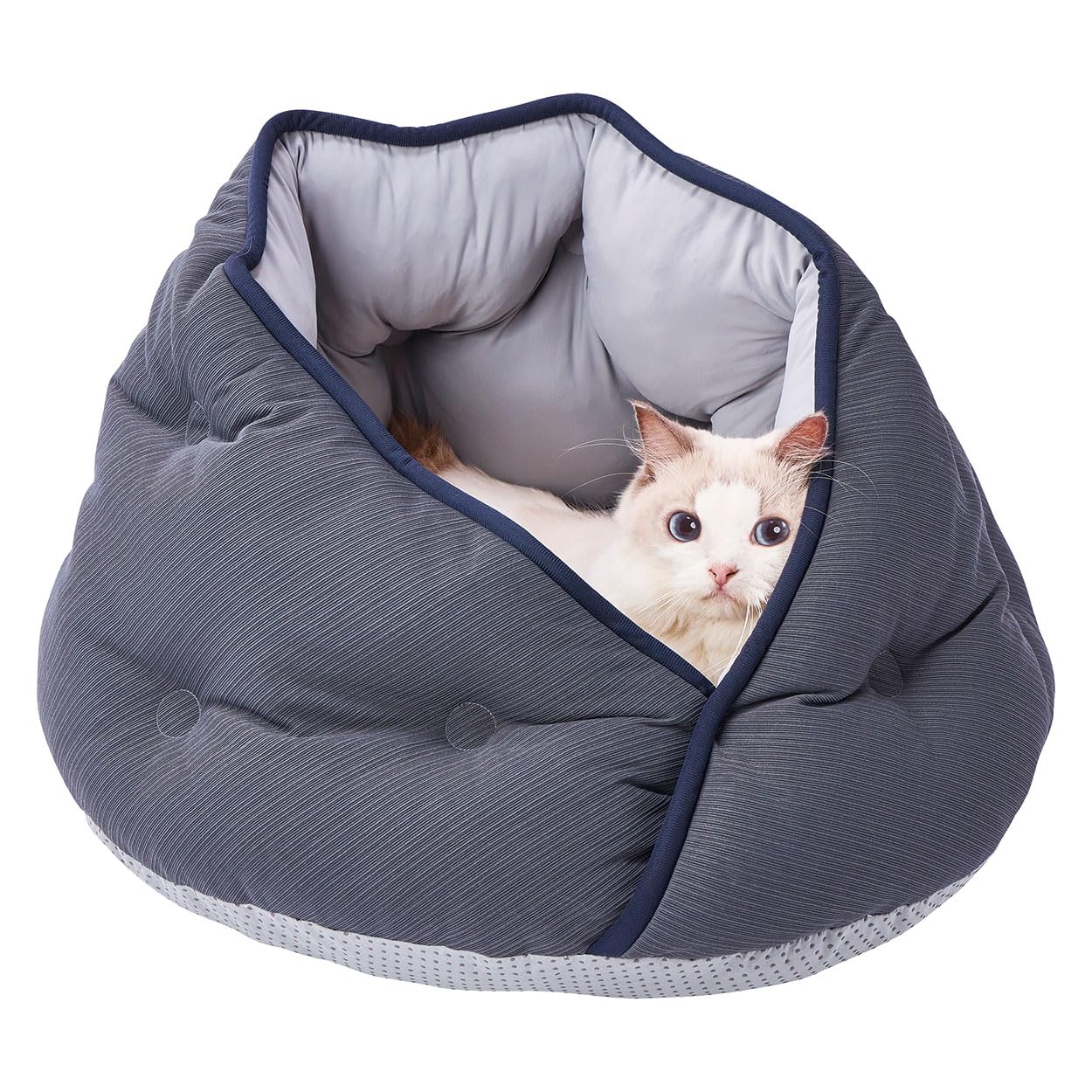 

Petio Dog and Cat Bed Cool Relaxing Bed Wrap Dome HNA Charcoal древесный уголь