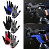 Cycling Gloves Nonsip Silicone Palm with Breathable Shock Absorption Padding For Professional Training And Commuting