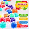 10Pcs Thick Maltose Texture Cube: Water Droplet Squeeze Toy, Silent Office Fidget for Anxiety Relief, Sensory Stress Relief