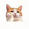 Car Sticker Cute Orange Cat Peeking Vinyl Decal Waterproof Rear Window Motorcycle Camper Bumper Truck Laptop Decoration SH820