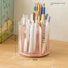 Double Rotation Drawer Pen Holder Desk Stationery Storage Pencil Container  Students