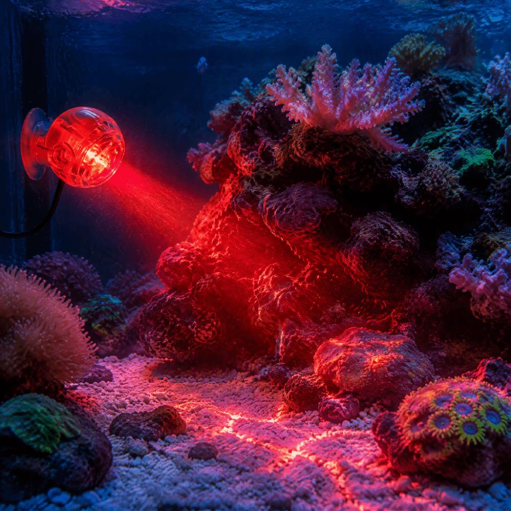 Plastic Fish Spot Light 1W LED Aquarium Lamp Durable Aquarium Lamp For Pond