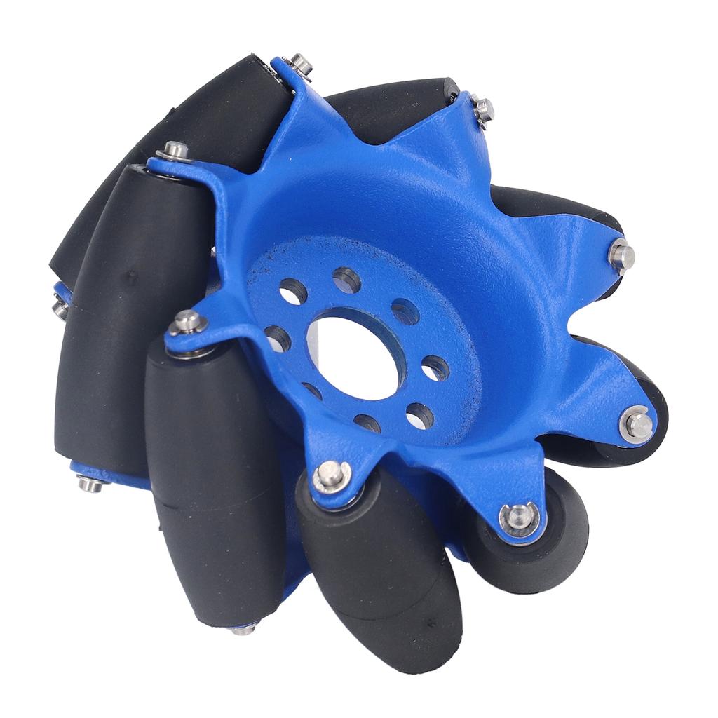 3in 45 Grad Omnidirektionales Rad mit 8 TPU-Gummi-Antriebsrollen Industrieroboter-Autoteile Links 5606‑0100‑0076