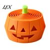Halloween Holiday Decorations Pumpkin Stress Toy, Retractable Spiral Fidget Sensory Toy for Office Desk Gadget Kids Adults, 3D Printed Desktop