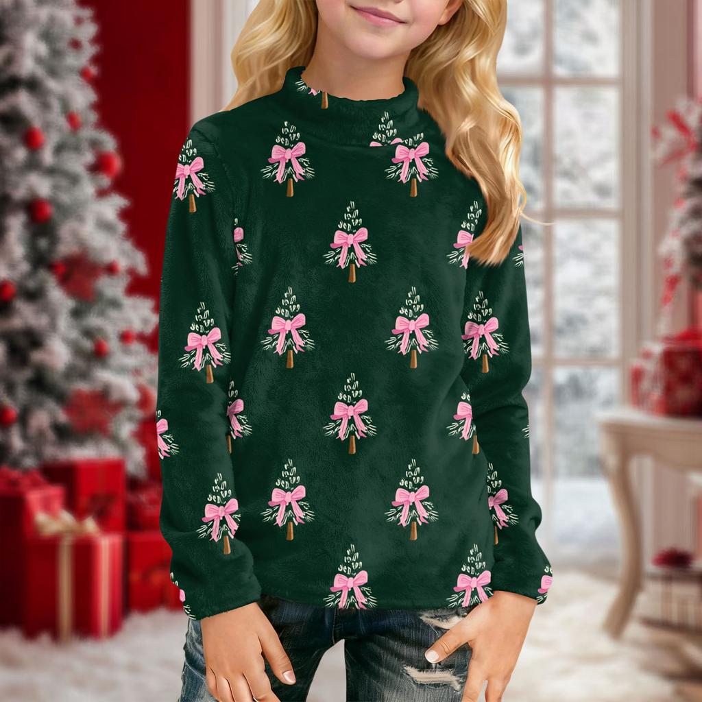 Kinder Alltags Langarm T-Shirt mit Aufdruck