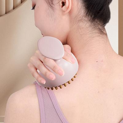 Handgehaltener Gua Sha Massagebürste Natürliche Taille Bein Körper Meridian Schaben Spa Therapie Anti Cellulite Entspannungswerkzeug