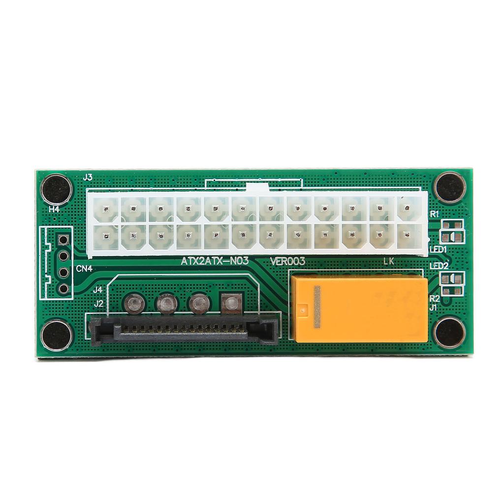 Dual Power Supply Sync Starter ATX24pin Safe Stable Transmission Plug and Play Power Supply Sync