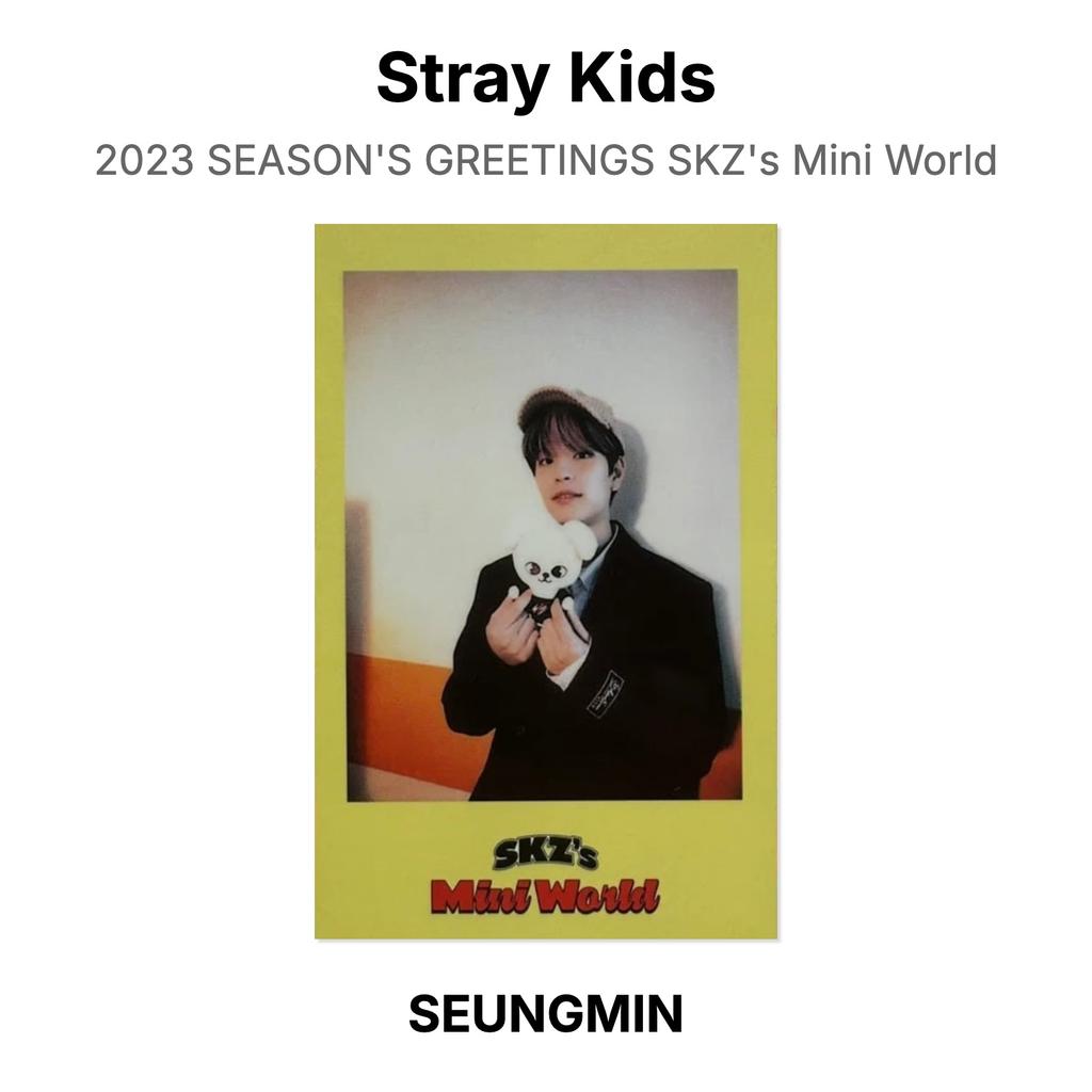 Stray Kids 2023 SEASON'S GREETINGS SKZ's Mini World Official Photocard
