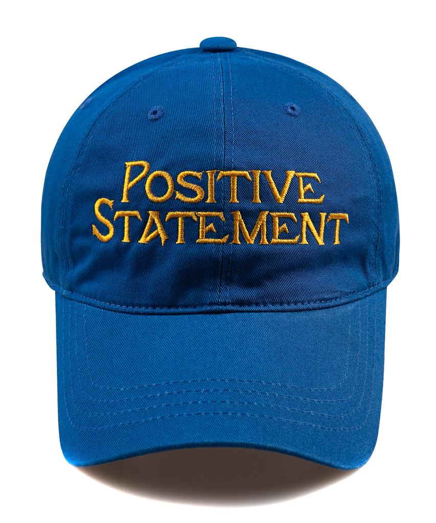 Wig Statement Washed Ball Cap - Blue