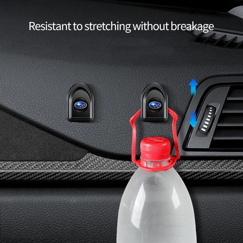 2/4Pcs Car Storage Hooks Holder Clips Interior For Subaru Impreza Legacy WRX STI BRZ Forester XV Outback Crosstrek Levorg Ascent AA9