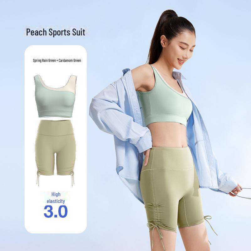Juyitang Seamless Summer Yoga Suit: High-Elastic, Slim-Fit, One-Piece with Beautiful Back Design