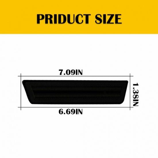 Smoked Red LED Rear Side Marker Lights For 08-14 Dodge Challenger/11-14 Charger