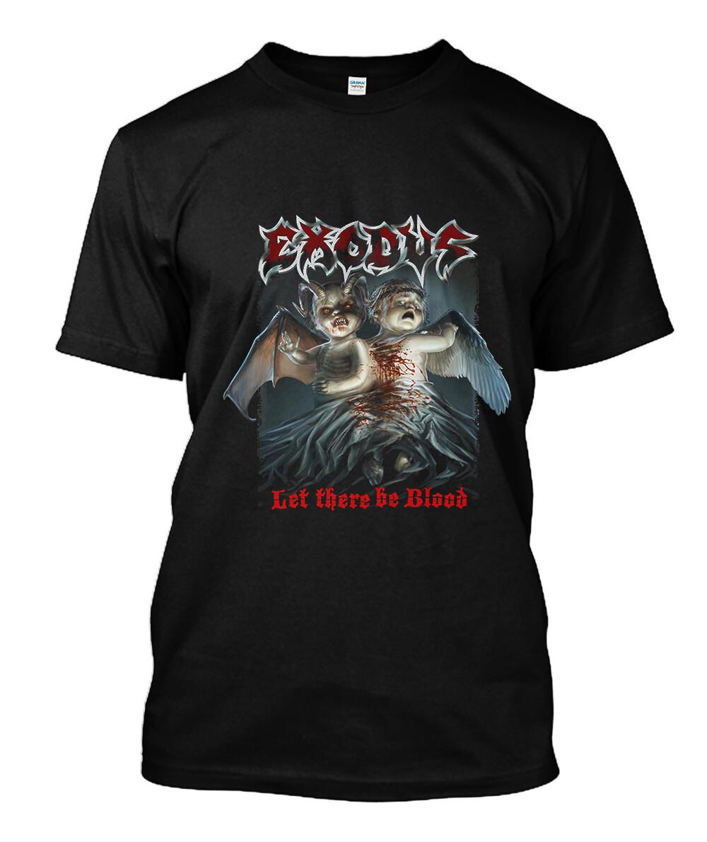 Limited New Exodus Let There Be Blood 3 MAN WOMAN T-Shirt Size S to 5XL XXXL