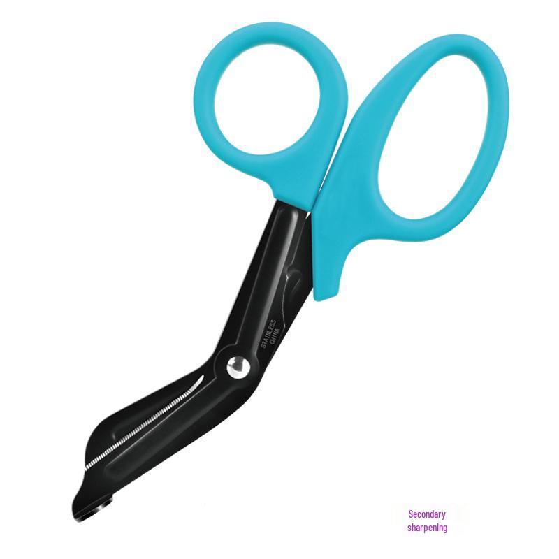 7.5-Inch Stainless Steel EMT Bandage and Gauze Scissors with Angled Tip