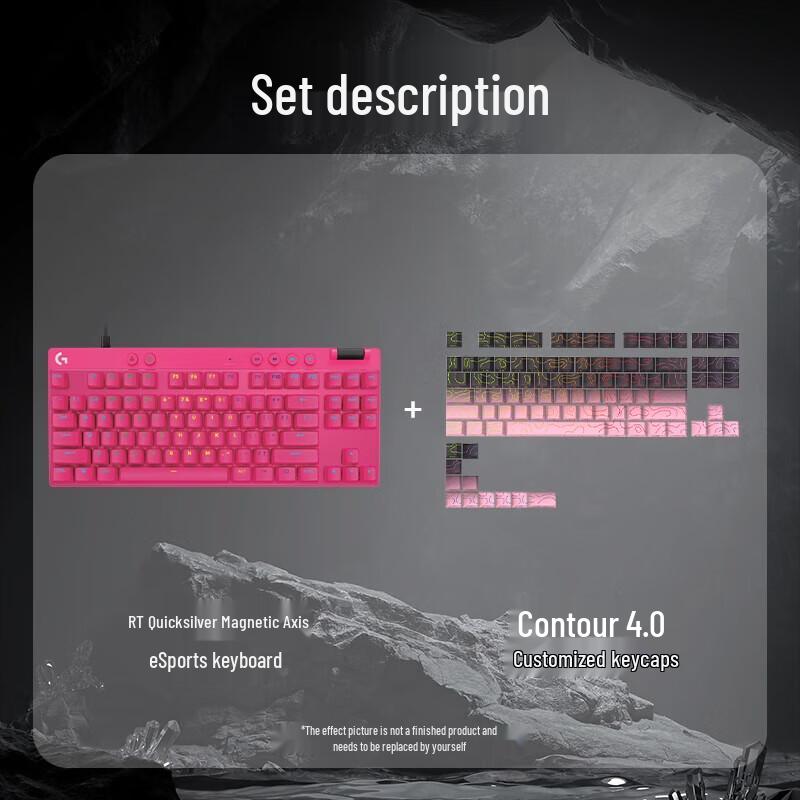 Logitech PRO X TKL RAPID Magnetic Switch RGB Gaming Keyboard