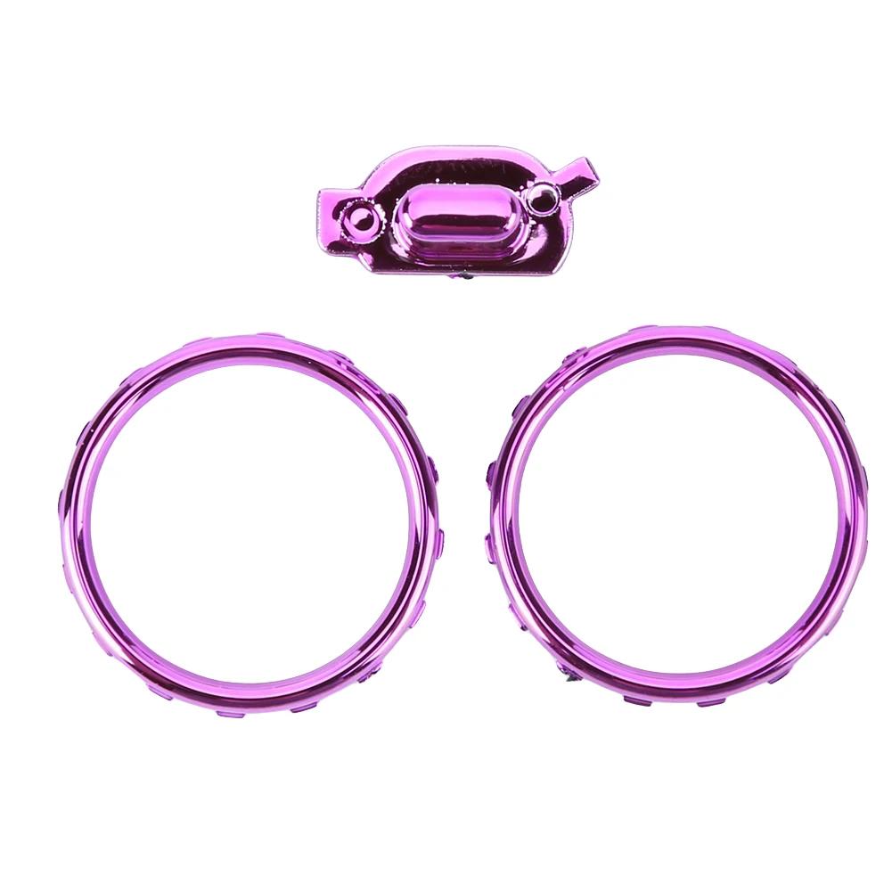 Accent Joystick Rings Accessories for Xbox One Elite Series 2 Profile Switch Buttons with Screwdriver Matte Chrome Plated