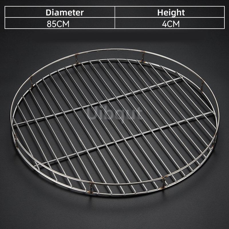 Extra Thick Meat Press Floating Meat Dedicated Rack Smoked Meat Rack Round Stainless Steel Steaming Rack Anti Burn Steamer Liner