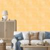 Cream and Gold Stars Wallpaper, Cream Background for Living Room and Bedroom 50x1000