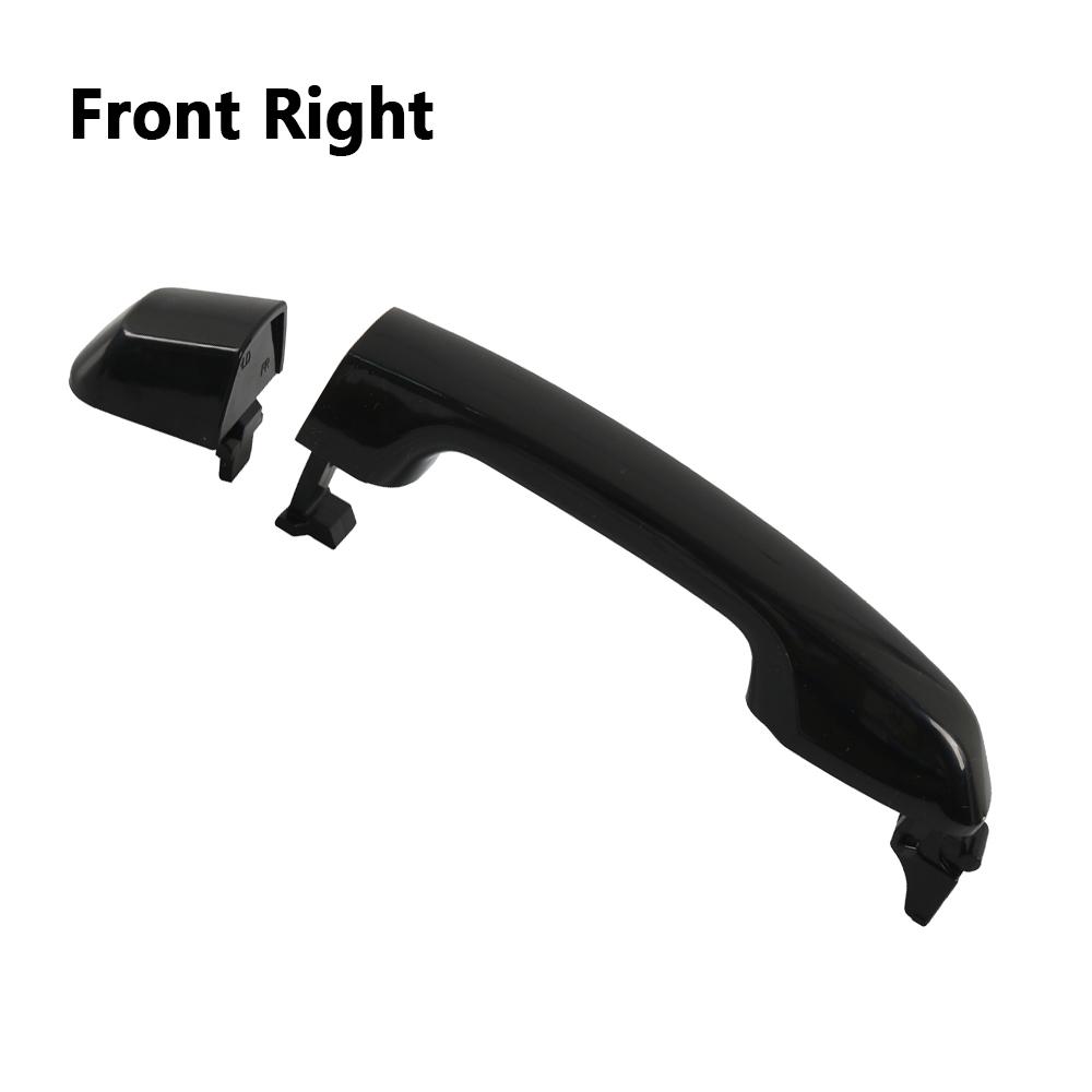 For Toyota Prado 2010 2011 2012 2013 2014 2015 2016 2017 Car Exterior Door Handle  Front Rear Left Right ABS Black 69211-60090