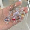 Creative Simulation Goldfish Carp Keychain Personalized Transparent Fish Keychain Pendant Exquisite Backpack Decoration Gifts