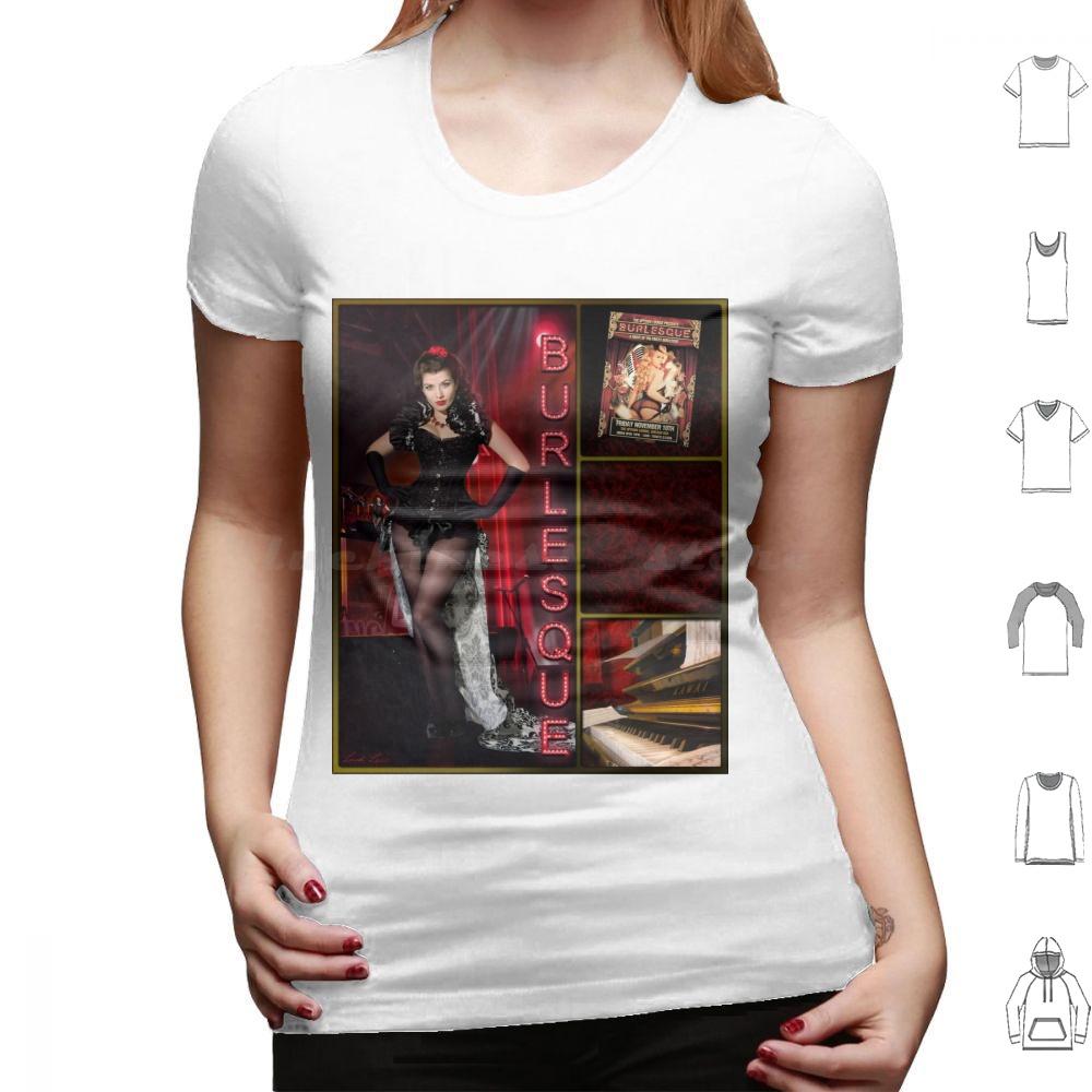 Dance SeriesBurlesque T Shirt Men Women Kids 6xl Dance Dancer Burlesque Music Triptych Red Woman Female Lindaleesart Linda