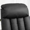 Electric Lift Chair TV Chair Chair With Lift Function Reclining Function Faux Leather 80 X 94 X 104 Cm Black