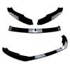 Front Bumper Lip Spoiler Splitter Diffuser For Skoda Superb B8 3V3 3V5 TSI TDI 2015-2019 Pre-Lci ABS Gloss Black Bodykits Tuning