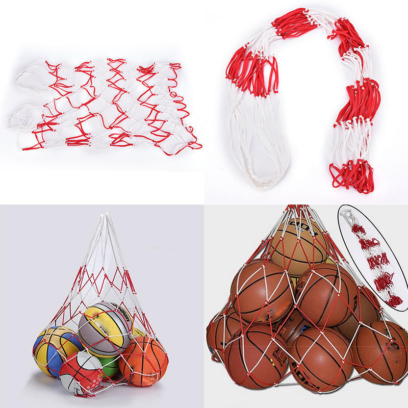 Soccer Net Balls Carry Net Bag Equipment Baseball Large Volleyball