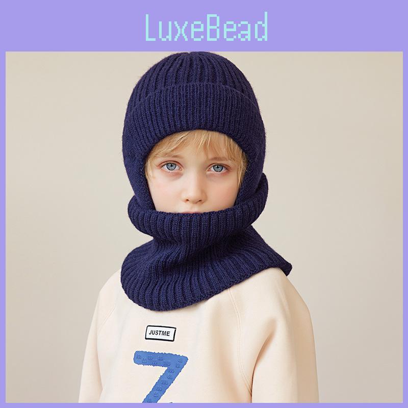 Childrens Knit Hat And Neck Warmer Set For Winter Warmth