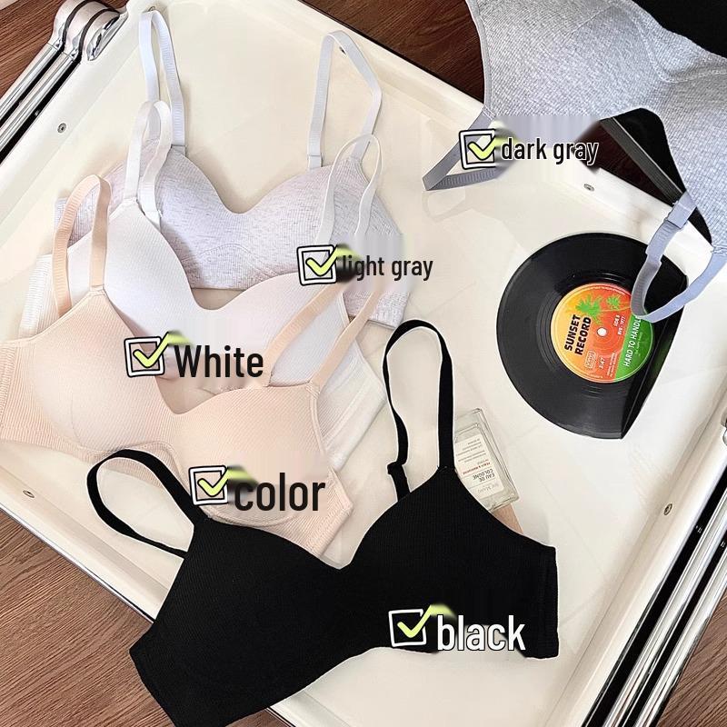 Pure Cotton High School Girls' Push-up Wireless Bra