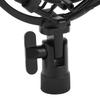 Vbestlife Aluminum Alloy Shock Mount Microphone Clip Holder 55-65mm Noise Isolation 5/8 to 3/8 Adapter Anti-vibration