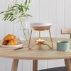 Stylish Essential Oil Burners Melt Warmer Tealight Candle Holder Metal Rack for Living Space and Bedroom Desk Ornament