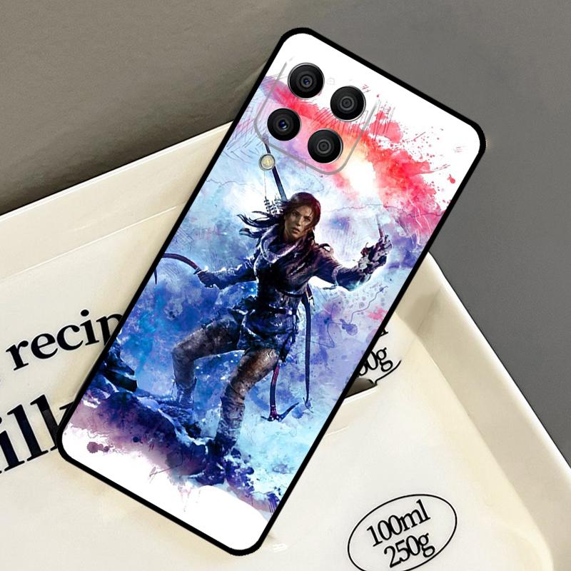 Lara Croft Tomb Raider Case For Samsung Galaxy M15 M55 M12 M13 M14 M54 M23 M16 M11 M21 M31 M20 M34 M52 M32 M36 M56