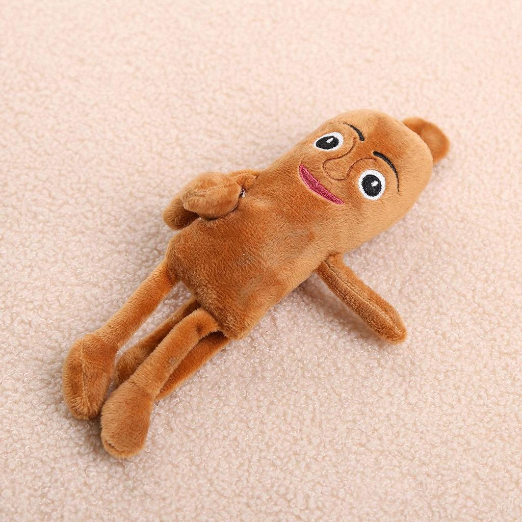 AI Klassiska Berg och Hav Gränsöverskridande Plysch Pinne Figur Nyckelring Hänge