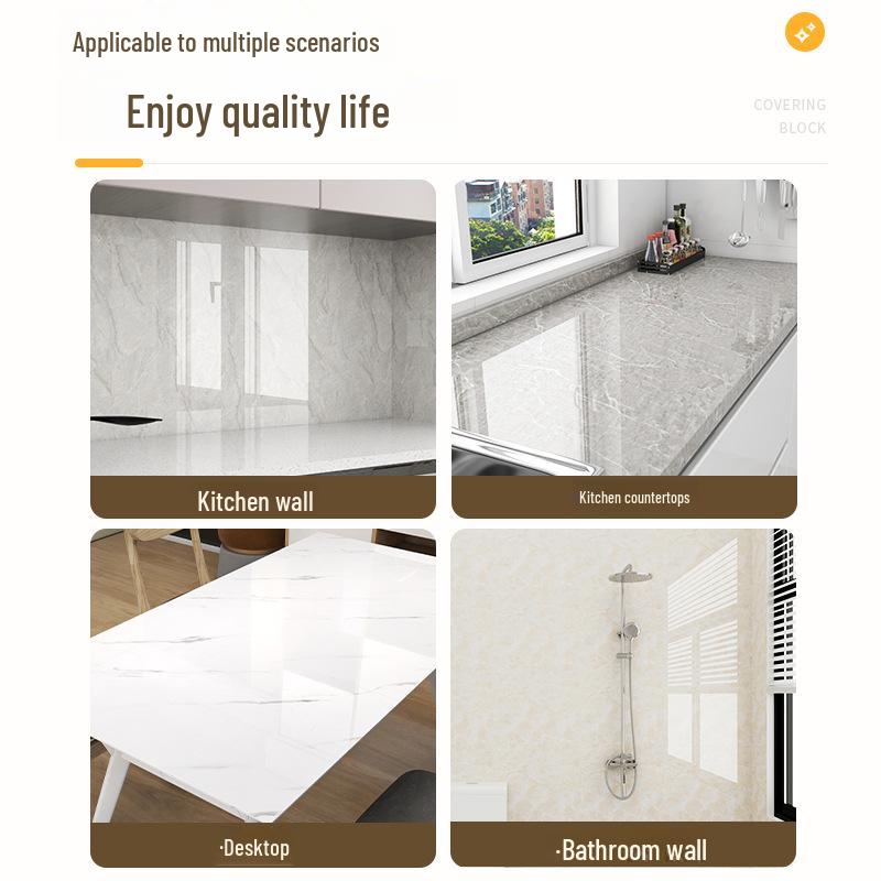 Samolepky na zeď do kuchyně odolné proti oleji a vodě: Žáruvzdorné a odolné pro sporáky a pracovní desky