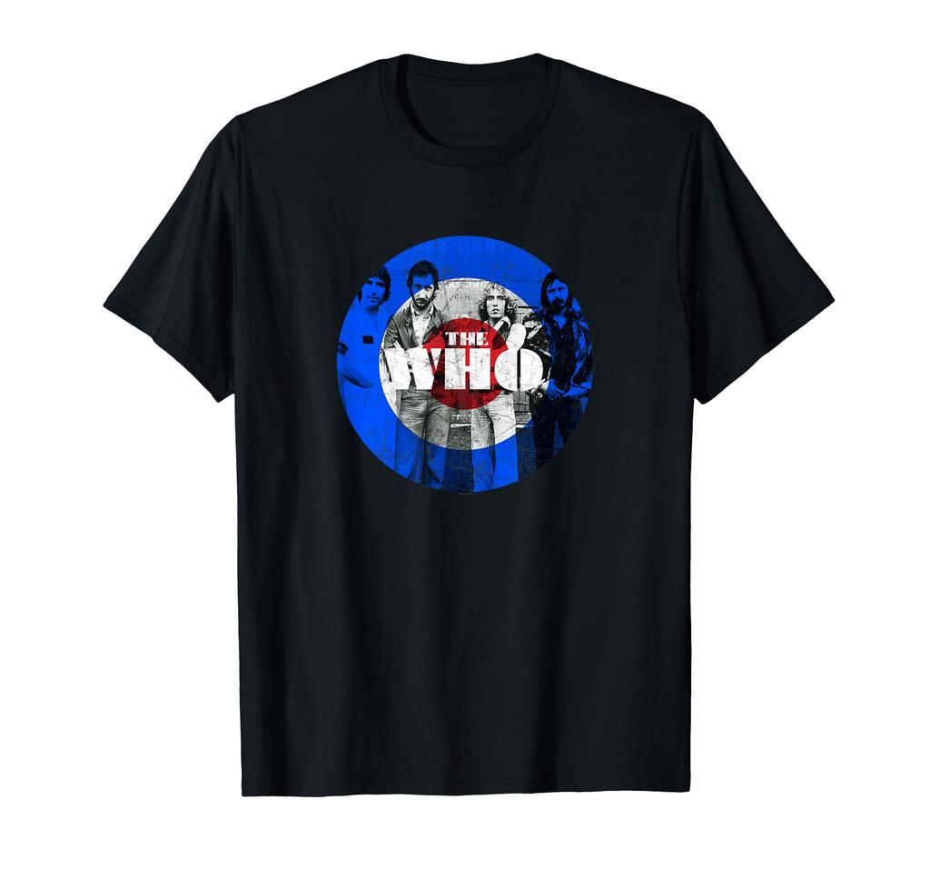 The Who Official Circle Target Photo T-shirt