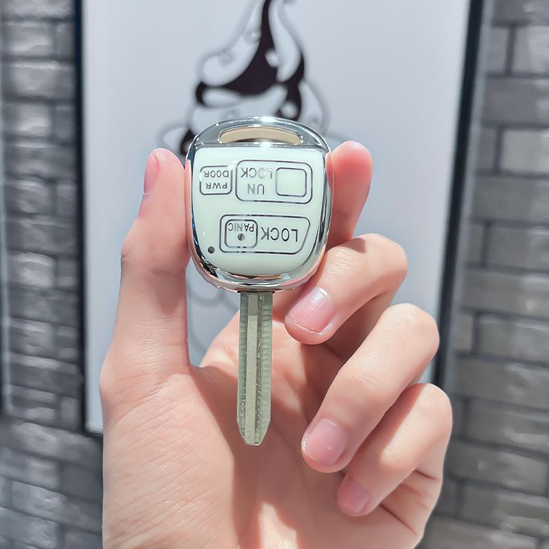 Tpu Car Remote Key Case Cover Protect Shell Fob For Toyota Land Crusier Fj Cruise Camry Corolla Rav4 Prado Yaris Carina Avensis