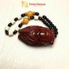 Rosewood Bamboo Joint Golden Cicada Carving – Boyfriend's Personal Ornament