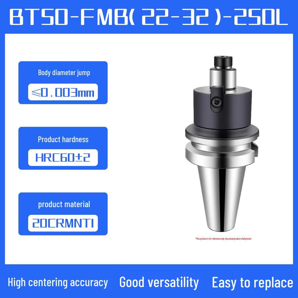 BT40/50ER CNC Tool Holders: Dynamic Balance, FMB Face Mill, MTA Morse Taper, SLN Side Lock