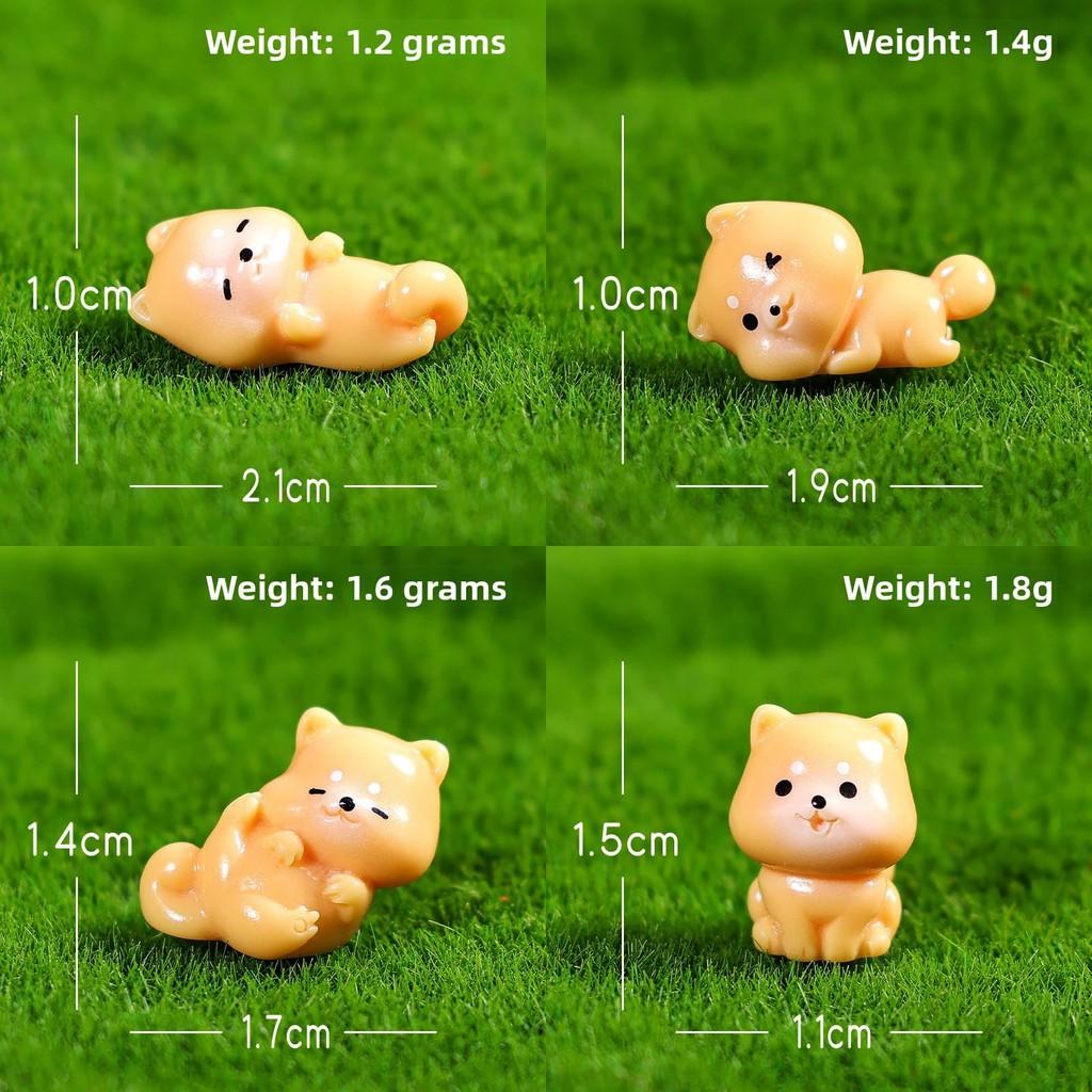 Shiba Inu Baby Resin Hantverksprydnad För Festfirande Och Gåvogivning