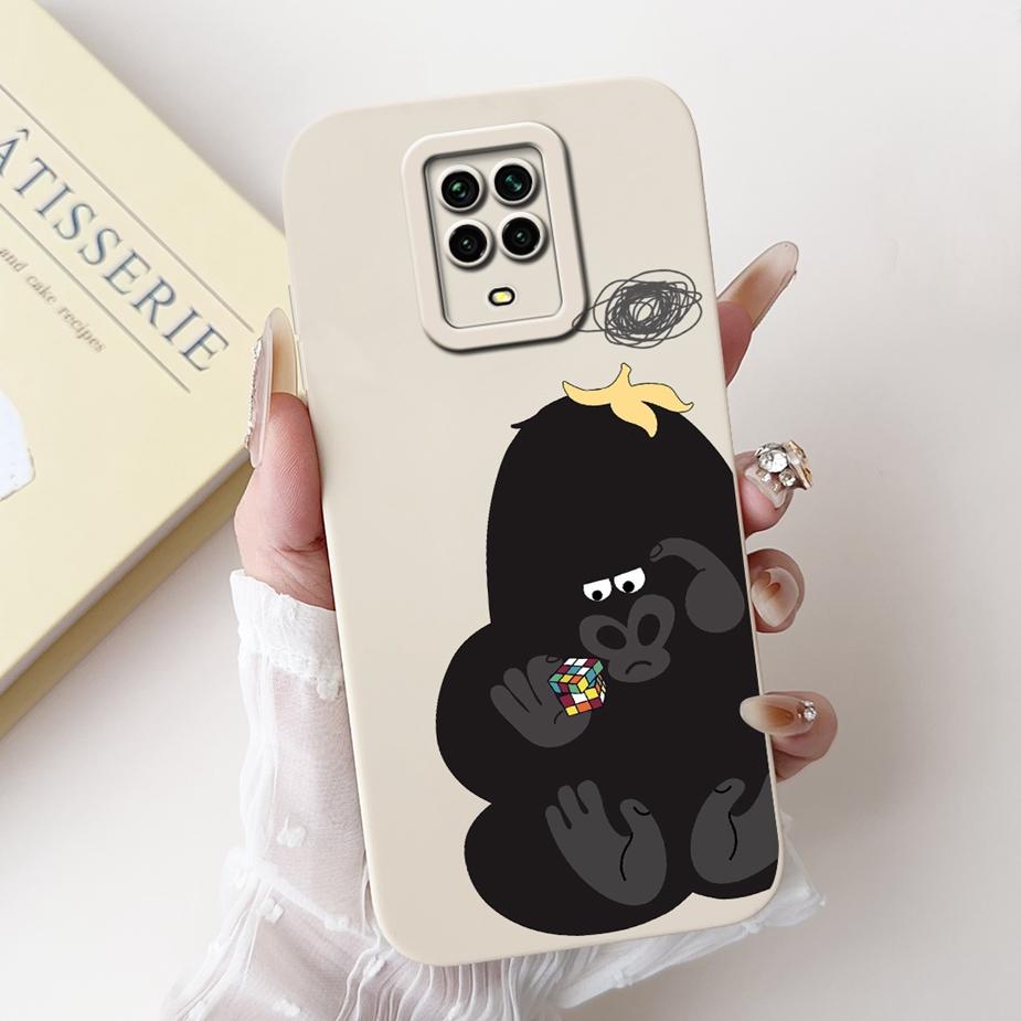 For Xiaomi Redmi Note 9 Pro Case Cute Funny Cartoon Cover Full Protection Phone Case For Redmi Note 9 Pro Max Note9 9S Soft Bags