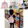 Cute Rabbit Design School Backpack For Girls Breathable Fabric Spacious And Fun