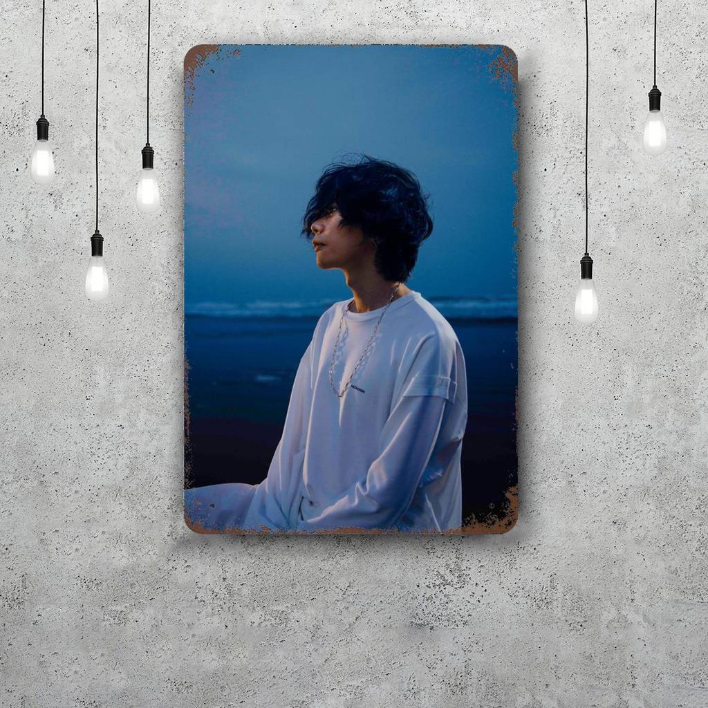 Kenshi Yonezu Classic Poster Rusty Metal Plaque Retro Decorative Plate Bar Man Cave Garage Club Metal Sign Wall Decoration