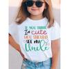 European Size Girls Round-neck Short-sleeved T-shirt with Unique English Patterns