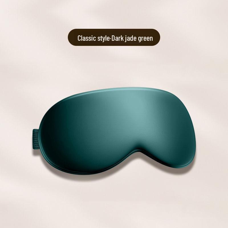 

3D Silk Eye Mask: Double-Sided Light-Blocking, Heat-Dissipating for All-Season Eye Fatigue Relief.