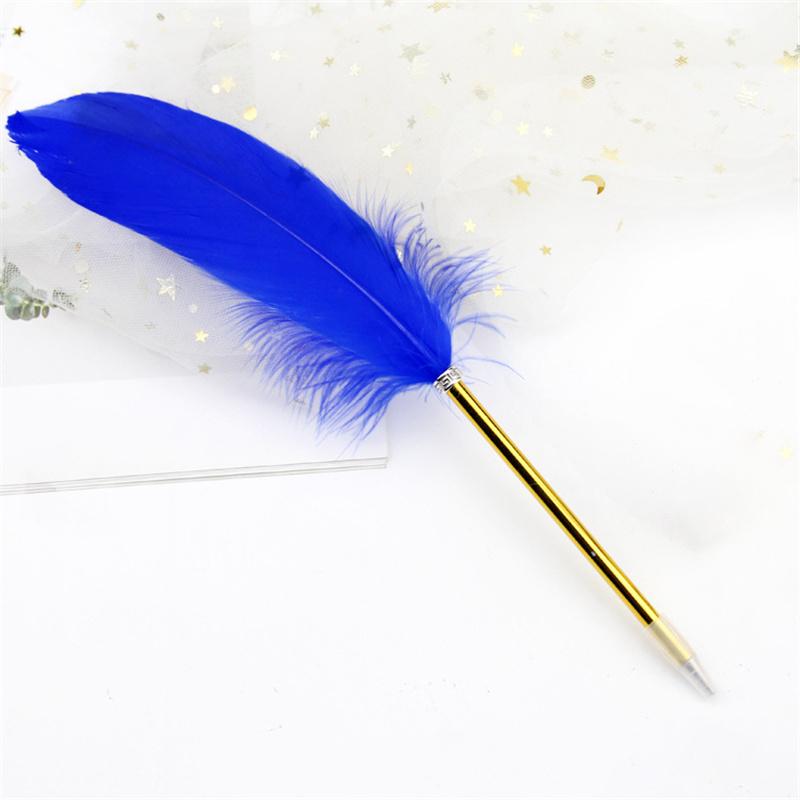 

Кулькова ручка з пером у стилі ретро Весільний подарунок Офісне шкільне приладдя Kawaii Подарунок для студентів