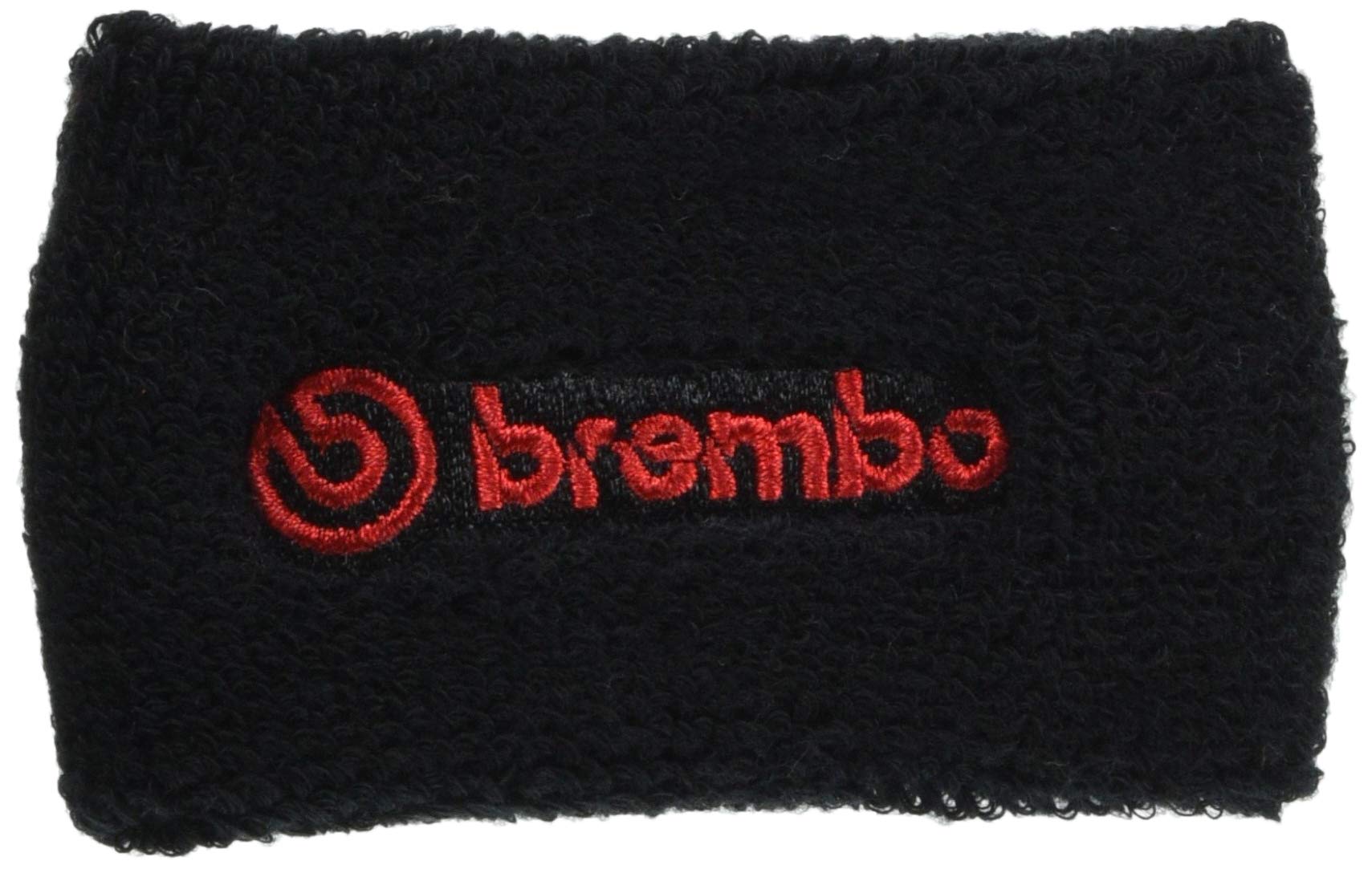 

Brembo Reservoir Tank Cover Wristband Black with Red Logo 99.8637.56 чёрный