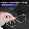Car Mounted Suede  Sun Visor Leather Glasses Clip For Lada Vesta Niva Samara Kalina Largus Priora Xray Granta