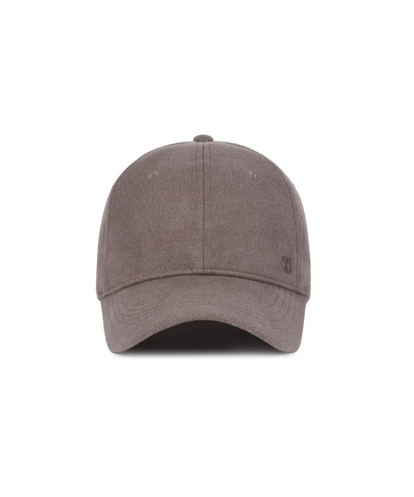 Bajal Va Square Wool Ball Cap Mocha