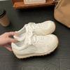Spring and Autumn New Color Matching Little White Shoes Mesh Sports Running Casual Sports Shoes Women
